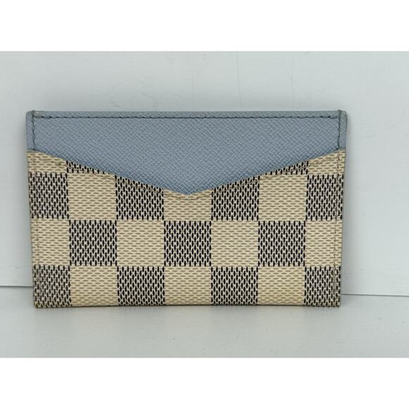 Louis Vuitton Damier Azur Daily Card Holder in Olympe Blue - Picture 3 of 6